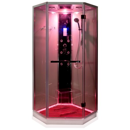 Душевая кабина Deto Z900 VOGUE меняющая прозрачность 