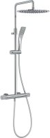 Душевая система Jacob Delafon Rivoli E26587-CP с термостатом Хром глянцевый Душевая система Jacob Delafon Rivoli E26587-CP с термостатом Хром глянцевый