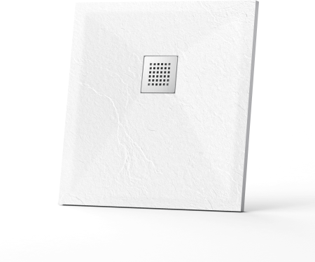 Душевой поддон квадрат STONE TRAY-W  900x900 