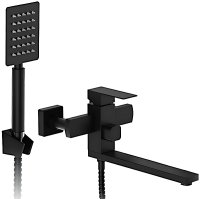 Смеситель для ванны Frap H802-6 F22802-6 универсальный Черный матовый