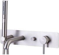 Смеситель для ванны Allen Brau Priority 5.31006-BN Никель брашированный Смеситель для ванны Allen Brau Priority 5.31006-BN Никель брашированный