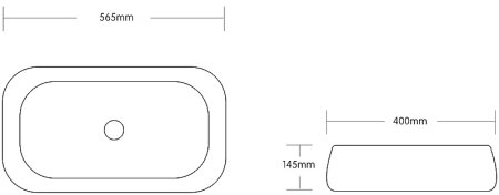 Раковина-чаша Ceruttispa 57 CR0086 MMW1 СТ9546 Белый матовый мрамор 