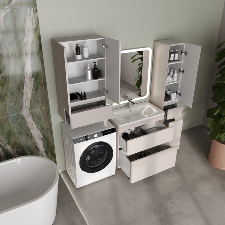 Колонна универсальная STYLE LINE "Атлантика 35" с корзиной, Люкс Плюс карамель 