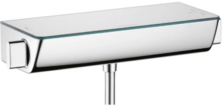 Смеситель для душа Hansgrohe Ecostat Select 13111400 с термостатом Белый Хром 