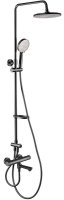Душевая система Swedbe Hermes 5114B с термостатом Черная матовая Душевая система Swedbe Hermes 5114B с термостатом Черная матовая