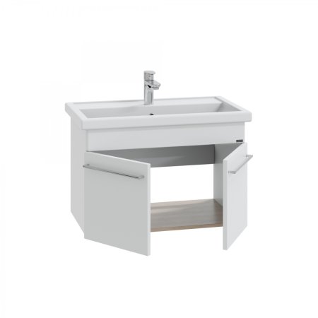 Тумба Санта Вегас 80 подвесная с умывальником Фостер 80 