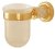 Стакан для зубных щеток Boheme Murano 10904-W-G Золото 