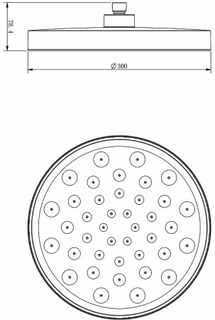 Душевая система Vincea Inspire VSFW-3I21T2RCH с термостатом Хром 