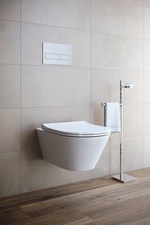 Унитаз Creto Logan L3 1003-001-L3W подвесной Белый без сиденья 