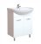 Тумба с раковиной Onika Стелла 65.10, белая 