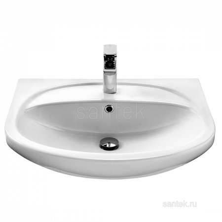 Тумба с раковиной Onika Стелла 65.10, белая 