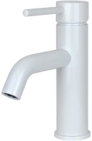 Смеситель для раковины Bronze de Luxe Scandi 1451W Белый глянцевый