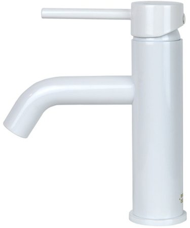 Смеситель для раковины Bronze de Luxe Scandi 1451W Белый глянцевый 