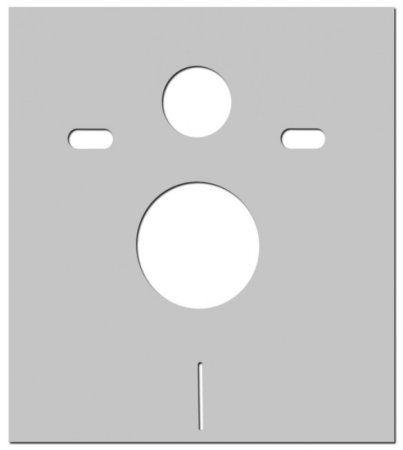 Инсталляция Berges Atom 410 040333 для унитаза с Белой клавишей смыва 