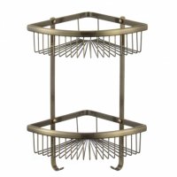 Полка угловая GANZER GZ30062D BRONZE