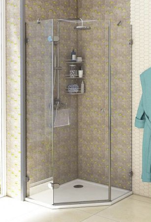 Душевой поддон из искусственного камня Aquaton Калифорния 100x100 1A714936CA010 Белый 