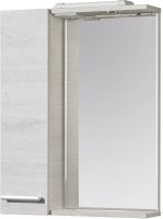 Зеркало со шкафом Aquaton Ронда 55 1A208602RSC2L с подсветкой Дуб сомерсет