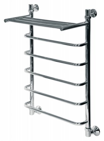 Полотенцесушитель водяной Ника Quadro Л90 ВП 80/40-6 с полкой 