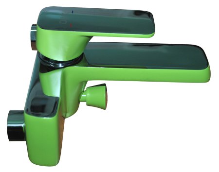 Смеситель D&K Berlin Humboldt DA1433212 для ванны с душем, зеленый 