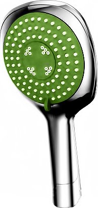 Смеситель D&K Berlin Humboldt DA1433212 для ванны с душем, зеленый 