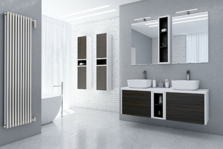 Тумба под раковину Aquaton Брук 60 1A201901BCDF0 подвесная Дуб феррара 