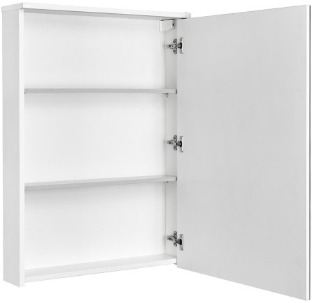 Зеркальный шкаф Aquaton Стоун 60 R 1A231502SX010 с подсветкой Белый 