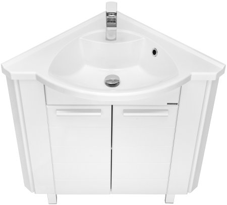 Тумба под раковину Aquaton Альтаир 62 1A042601AR010 угловая Белая 