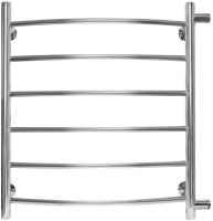 Полотенцесушитель водяной с боковым подключением Energy Step 600х600, форма лесенка, нержавеющая сталь, подключение 1", 700мм х 700мм, все для подключения в комплекте