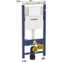 Система инсталляции GEBERIT Duofix Delta Платтенбау 458.122.11.1 4 в 1 с кнопкой смыва