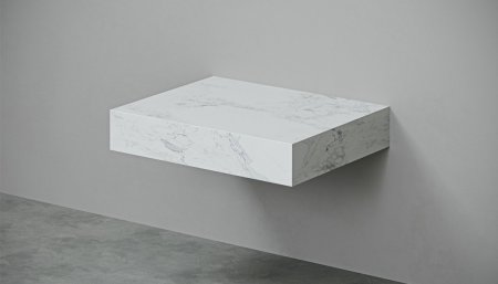 Столешница VELVEX Unit 60 белый мрамор 