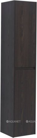 Пенал Aquanet Nova Lite 35 дуб черный 