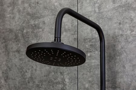 Душевая система Orange O-Shower OW02b Черная матовая 