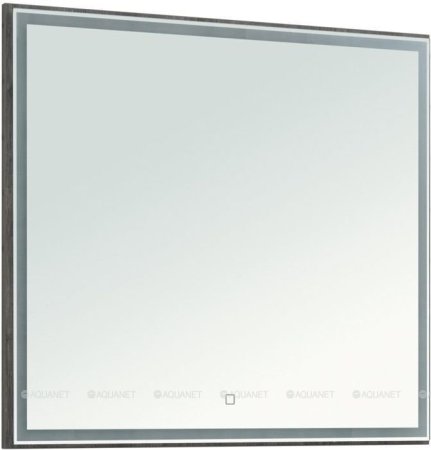 Зеркало Aquanet Nova Lite 90 дуб рошелье LED 