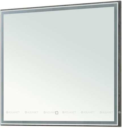 Зеркало Aquanet Nova Lite 90 дуб рошелье LED 