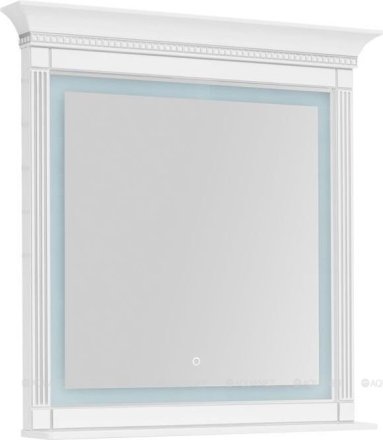 Зеркало Aquanet Селена 105 белый/серебро 