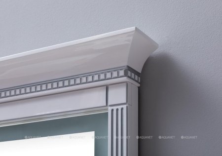 Зеркало Aquanet Селена 105 белый/серебро 