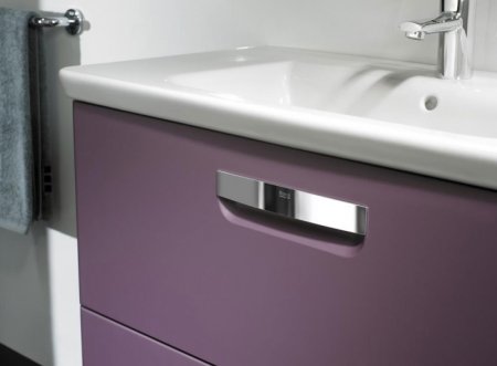 Тумба под раковину Roca The Gap 60 ZRU9302742 подвесная Фиолетовая 