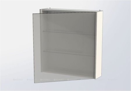 Зеркало-шкаф Aquanet Остин 75 дуб кантербери 