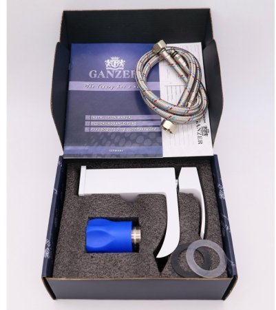 Cмеситель для раковины GANZER GZ44014F WHITE 