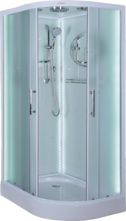 Душевая кабина Esbano Led ES-L115CR Left 