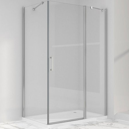 Душевой уголок Vincea Orta 120х80 VSR-1O8012CL профиль Хром стекло прозрачное 