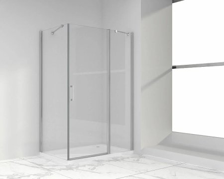 Душевой уголок Vincea Orta 120х80 VSR-1O8012CL профиль Хром стекло прозрачное 