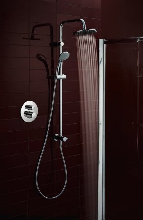 Душевая система Ideal Standard Ideal Rain Soft A5691AA Хром 