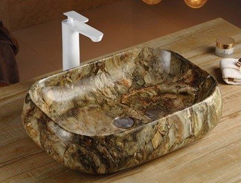 Раковина CeramaLux 186 накладная 