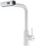 Смеситель для кухни с мультифункциональным изливом Shevanik S263C, белый 