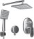Душевая система STWORKI Алта HDA1814YR3 Хром 