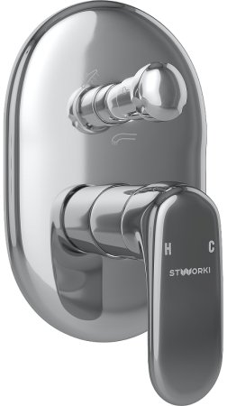 Душевая система STWORKI Алта HDA1814YR3 Хром 
