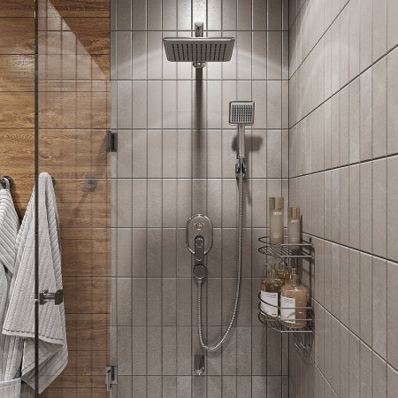 Душевая система STWORKI Алта HDA1814YR3 Хром 