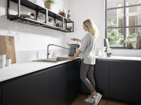 Смеситель Hansgrohe Talis M54 72808000 для кухонной мойки, хром 