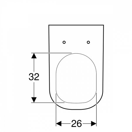 Унитаз приставной Geberit Smyle 500.213.01.1 
